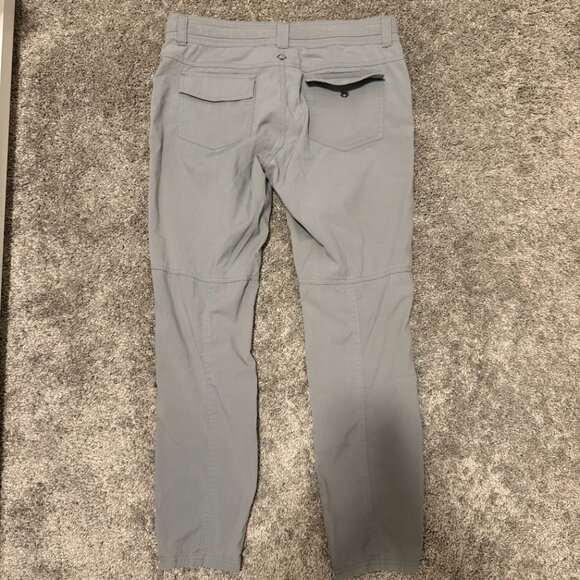 Prana Halle II Pants 12 Gray Water Repellent Stretch Hiking Travel Performance - Picture 6 of 6